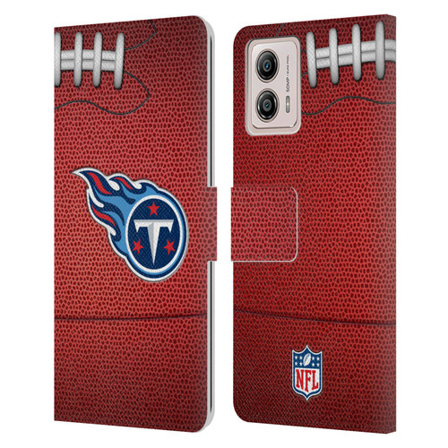 NFL Tennessee Titans Graphics Football Leather Book Wallet Case Cover For Motorola Moto G53 5G