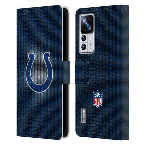 NFL Indianapolis Colts Artwork LED Leather Book Wallet Case Cover For Xiaomi 12T Pro