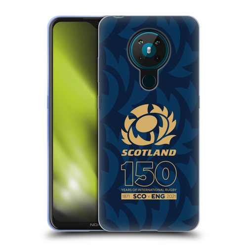 Scotland Rugby 150th Anniversary Thistle Soft Gel Case for Nokia 5.3