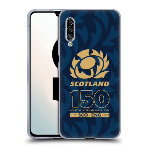 Scotland Rugby 150th Anniversary Thistle Soft Gel Case for Samsung Galaxy A90 5G (2019)