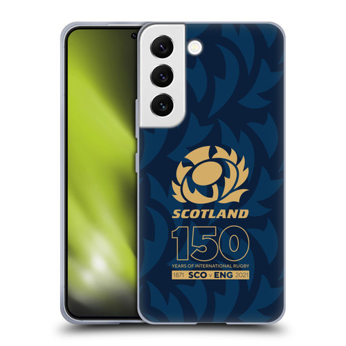 Scotland Rugby 150th Anniversary Thistle Soft Gel Case for Samsung Galaxy S22 5G