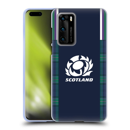 Scotland Rugby 2023/24 Crest Kit Home Soft Gel Case for Huawei P40 5G