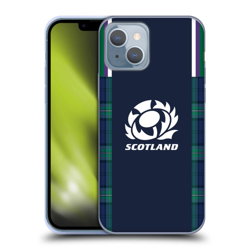 Scotland Rugby 2023/24 Crest Kit Home Soft Gel Case for Apple iPhone 14