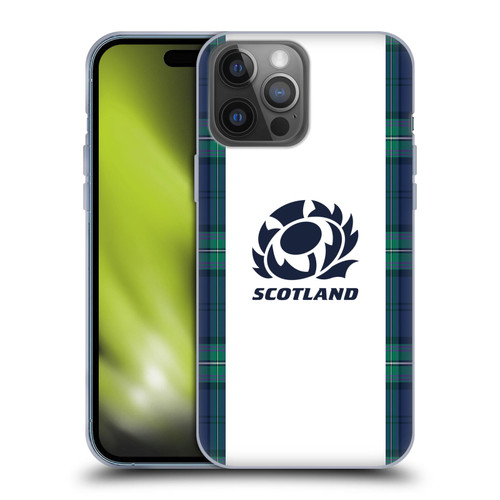 Scotland Rugby 2023/24 Crest Kit Away Soft Gel Case for Apple iPhone 14 Pro Max