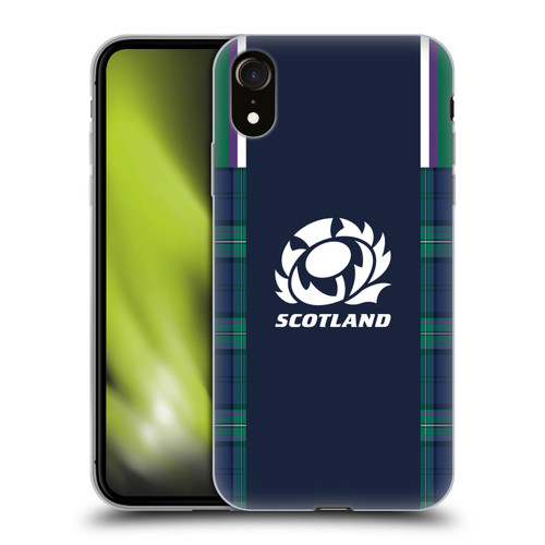 Scotland Rugby 2023/24 Crest Kit Home Soft Gel Case for Apple iPhone XR