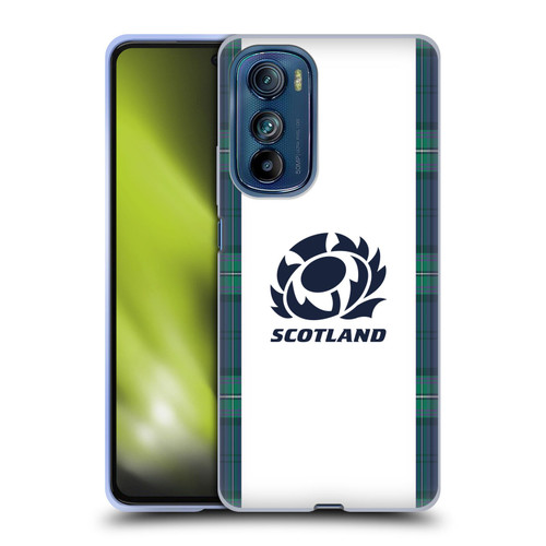 Scotland Rugby 2023/24 Crest Kit Away Soft Gel Case for Motorola Edge 30
