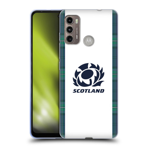 Scotland Rugby 2023/24 Crest Kit Away Soft Gel Case for Motorola Moto G60 / Moto G40 Fusion