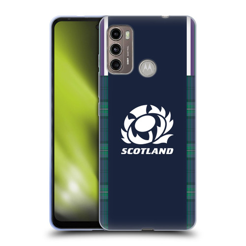 Scotland Rugby 2023/24 Crest Kit Home Soft Gel Case for Motorola Moto G60 / Moto G40 Fusion