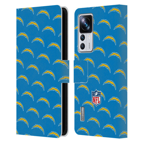 NFL Los Angeles Chargers Artwork Patterns Leather Book Wallet Case Cover For Xiaomi 12T Pro