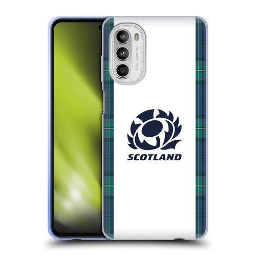 Scotland Rugby 2023/24 Crest Kit Away Soft Gel Case for Motorola Moto G52