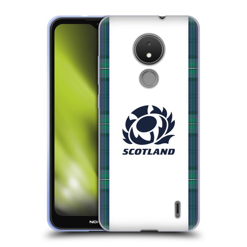 Scotland Rugby 2023/24 Crest Kit Away Soft Gel Case for Nokia C21