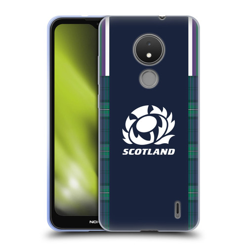 Scotland Rugby 2023/24 Crest Kit Home Soft Gel Case for Nokia C21