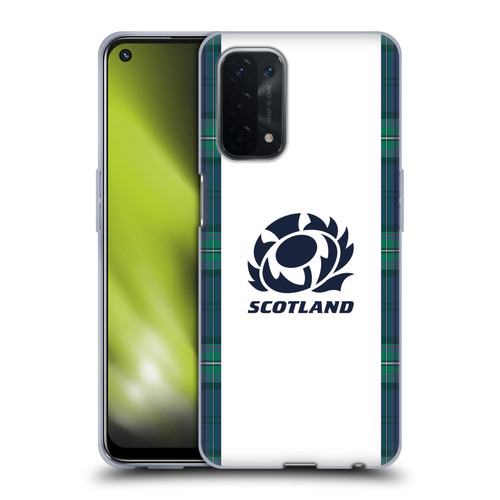 Scotland Rugby 2023/24 Crest Kit Away Soft Gel Case for OPPO A54 5G