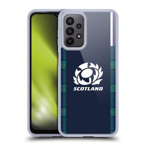 Scotland Rugby 2023/24 Crest Kit Home Soft Gel Case for Samsung Galaxy A23 / 5G (2022)