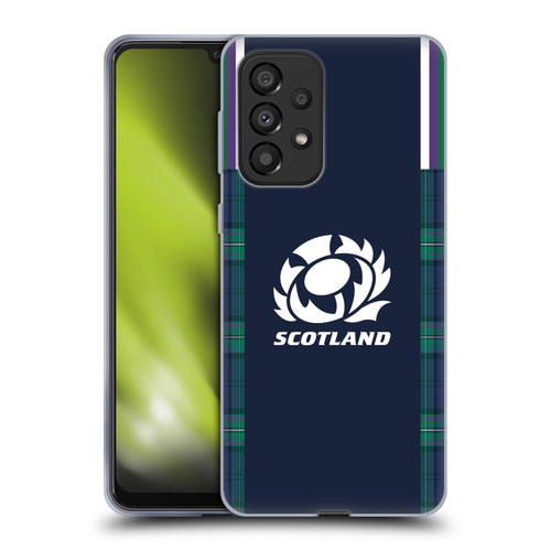 Scotland Rugby 2023/24 Crest Kit Home Soft Gel Case for Samsung Galaxy A33 5G (2022)