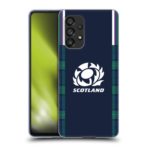 Scotland Rugby 2023/24 Crest Kit Home Soft Gel Case for Samsung Galaxy A53 5G (2022)