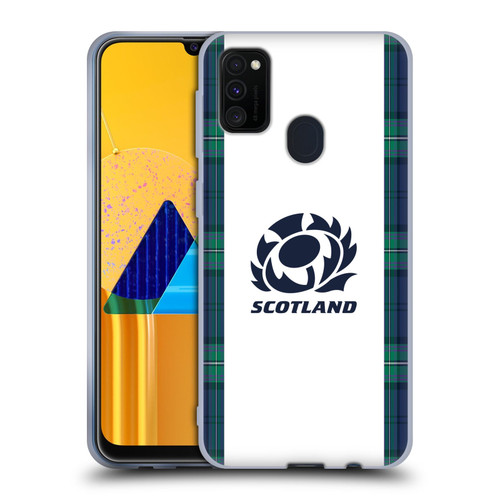 Scotland Rugby 2023/24 Crest Kit Away Soft Gel Case for Samsung Galaxy M30s (2019)/M21 (2020)