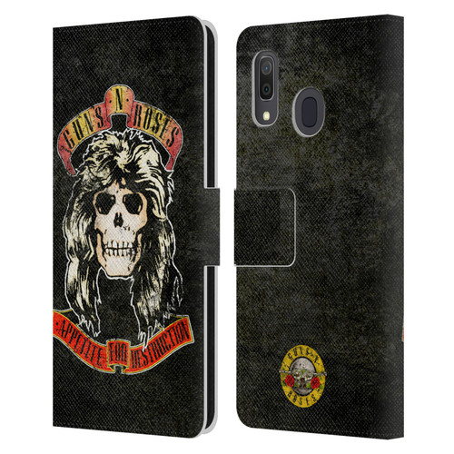 Guns N' Roses Vintage Adler Leather Book Wallet Case Cover For Samsung Galaxy A33 5G (2022)