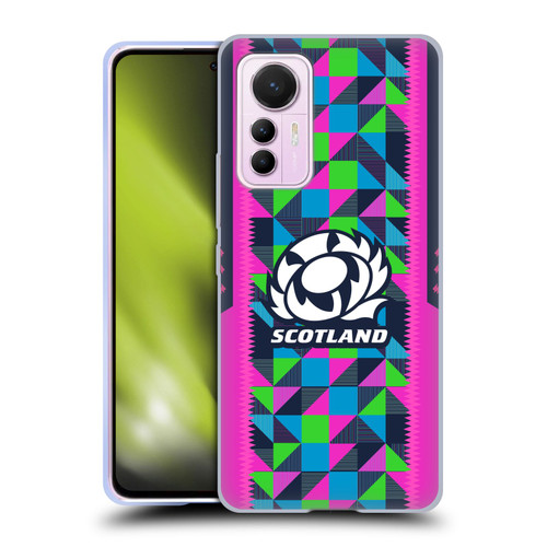 Scotland Rugby 2023/24 Crest Kit Neon Training Soft Gel Case for Xiaomi 12 Lite
