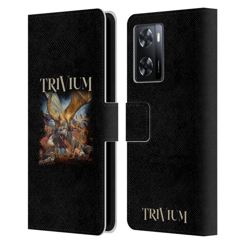 Trivium Graphics In The Court Of The Dragon Leather Book Wallet Case Cover For OPPO A57s