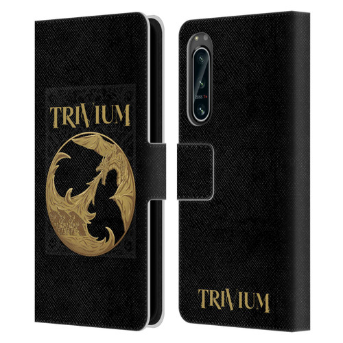Trivium Graphics The Phalanx Leather Book Wallet Case Cover For Sony Xperia 5 IV