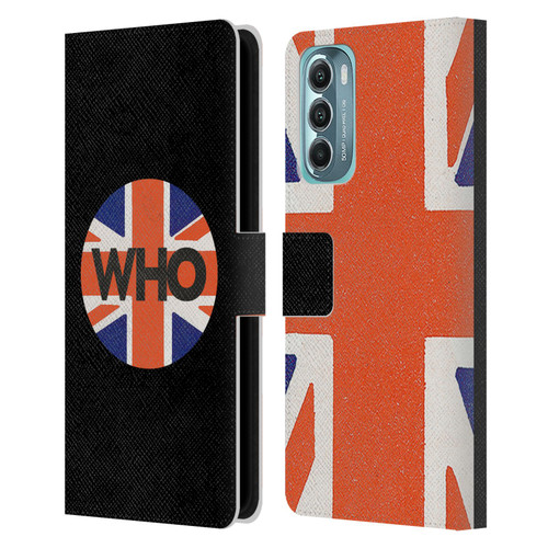 The Who 2019 Album UJ Circle Leather Book Wallet Case Cover For Motorola Moto G Stylus 5G (2022)