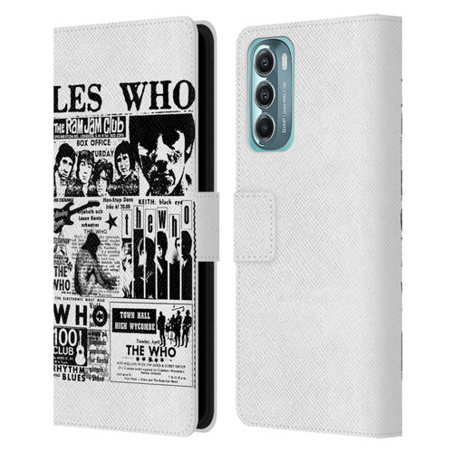 The Who Band Art Les Who Leather Book Wallet Case Cover For Motorola Moto G Stylus 5G (2022)