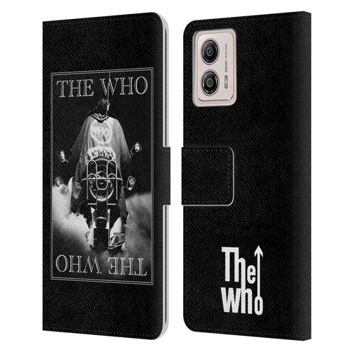 The Who Band Art Quadrophenia Album Leather Book Wallet Case Cover For Motorola Moto G53 5G