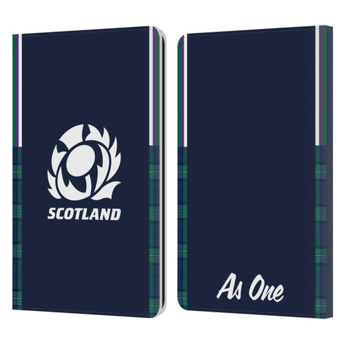 Scotland Rugby 2023/24 Crest Kit Home Leather Book Wallet Case Cover For Amazon Kindle Paperwhite 1 / 2 / 3