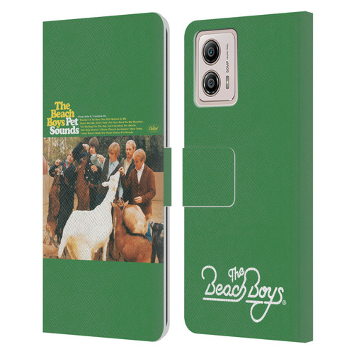 The Beach Boys Album Cover Art Pet Sounds Leather Book Wallet Case Cover For Motorola Moto G53 5G