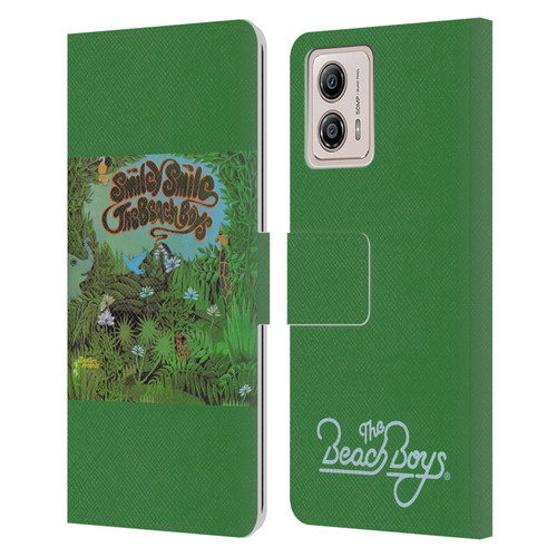 The Beach Boys Album Cover Art Smiley Smile Leather Book Wallet Case Cover For Motorola Moto G53 5G