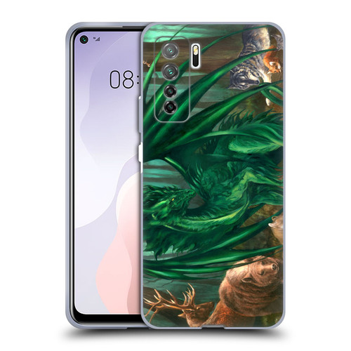 Ruth Thompson Dragons Lord of the Forest Soft Gel Case for Huawei Nova 7 SE/P40 Lite 5G