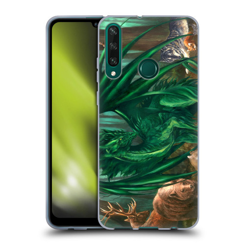 Ruth Thompson Dragons Lord of the Forest Soft Gel Case for Huawei Y6p