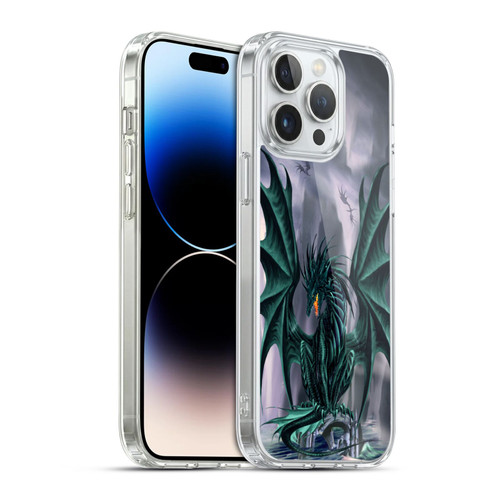 Ruth Thompson Dragons Jade Soft Gel Case for Apple iPhone 14 Pro Max & MagSafe