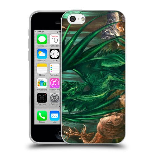 Ruth Thompson Dragons Lord of the Forest Soft Gel Case for Apple iPhone 5c