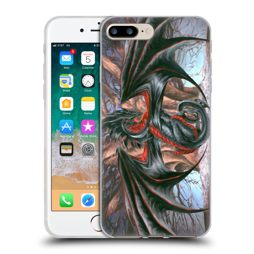 Ruth Thompson Dragons Malice Soft Gel Case for Apple iPhone 7 Plus / iPhone 8 Plus