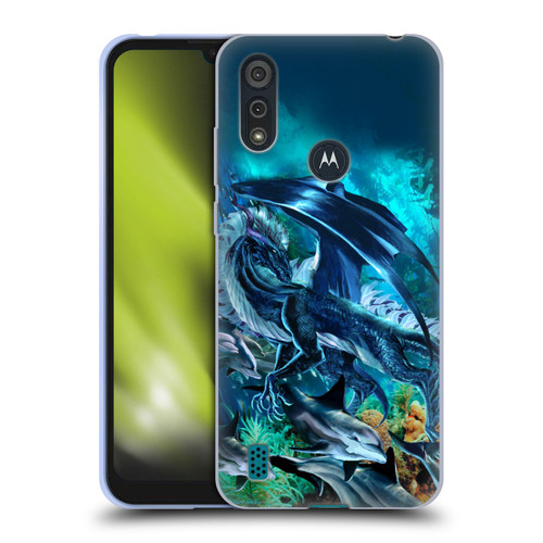 Ruth Thompson Dragons Sea Frolic Soft Gel Case for Motorola Moto E6s (2020)