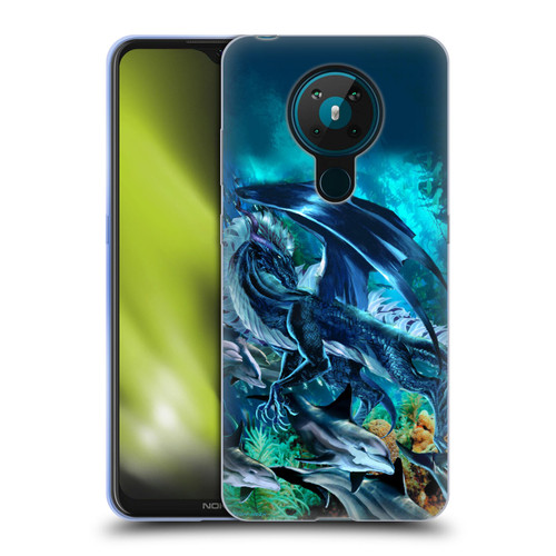 Ruth Thompson Dragons Sea Frolic Soft Gel Case for Nokia 5.3