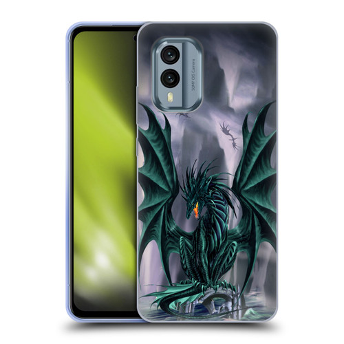 Ruth Thompson Dragons Jade Soft Gel Case for Nokia X30