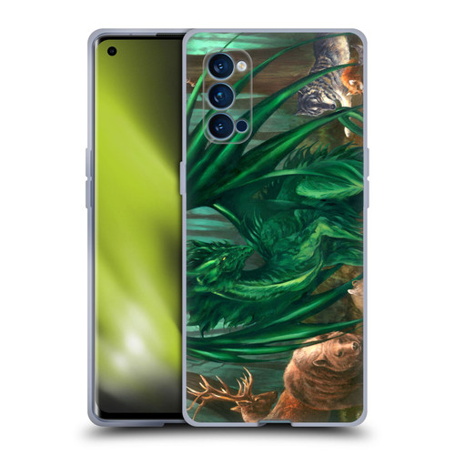 Ruth Thompson Dragons Lord of the Forest Soft Gel Case for OPPO Reno 4 Pro 5G
