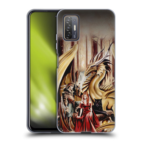 Ruth Thompson Dragons 2 Gathering Soft Gel Case for HTC Desire 21 Pro 5G