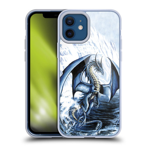 Ruth Thompson Dragons 2 Spirit of the Ice Soft Gel Case for Apple iPhone 12 / iPhone 12 Pro