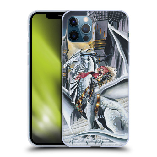 Ruth Thompson Dragons 2 Warring Tribes Soft Gel Case for Apple iPhone 12 / iPhone 12 Pro