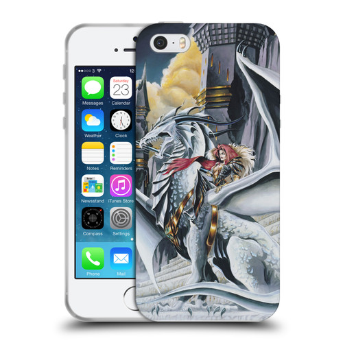 Ruth Thompson Dragons 2 Warring Tribes Soft Gel Case for Apple iPhone 5 / 5s / iPhone SE 2016