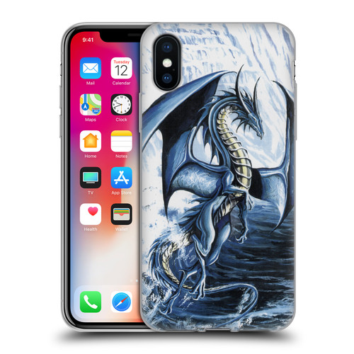 Ruth Thompson Dragons 2 Spirit of the Ice Soft Gel Case for Apple iPhone X / iPhone XS