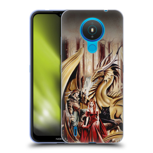 Ruth Thompson Dragons 2 Gathering Soft Gel Case for Nokia 1.4