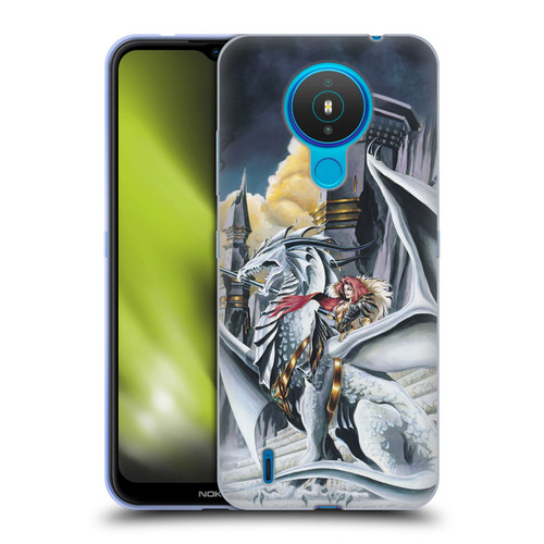 Ruth Thompson Dragons 2 Warring Tribes Soft Gel Case for Nokia 1.4