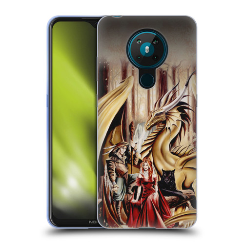 Ruth Thompson Dragons 2 Gathering Soft Gel Case for Nokia 5.3