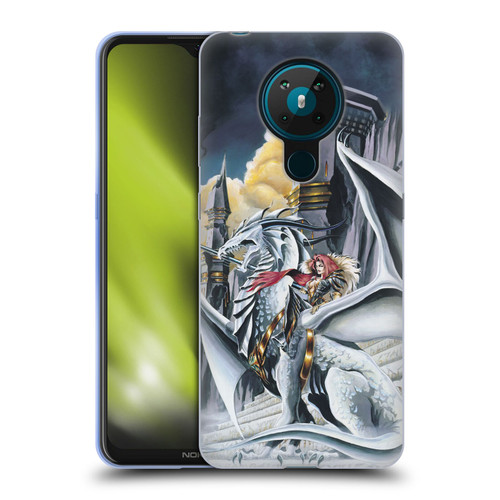 Ruth Thompson Dragons 2 Warring Tribes Soft Gel Case for Nokia 5.3