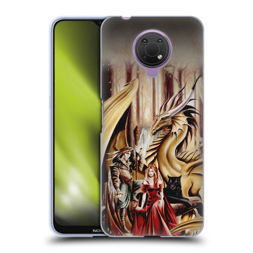 Ruth Thompson Dragons 2 Gathering Soft Gel Case for Nokia G10